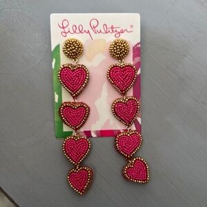 Lilly Pulitzer Untamed Heart Earrings